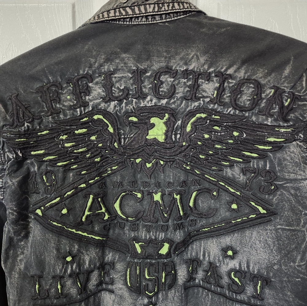 Mens affliction shirt